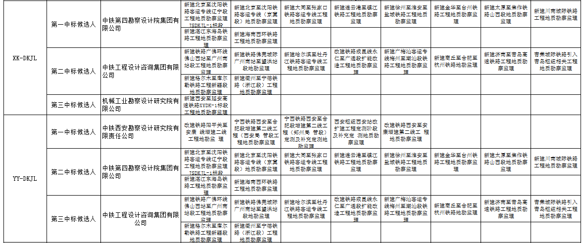 中標候選人在投標文件中填報的項目業(yè)績2